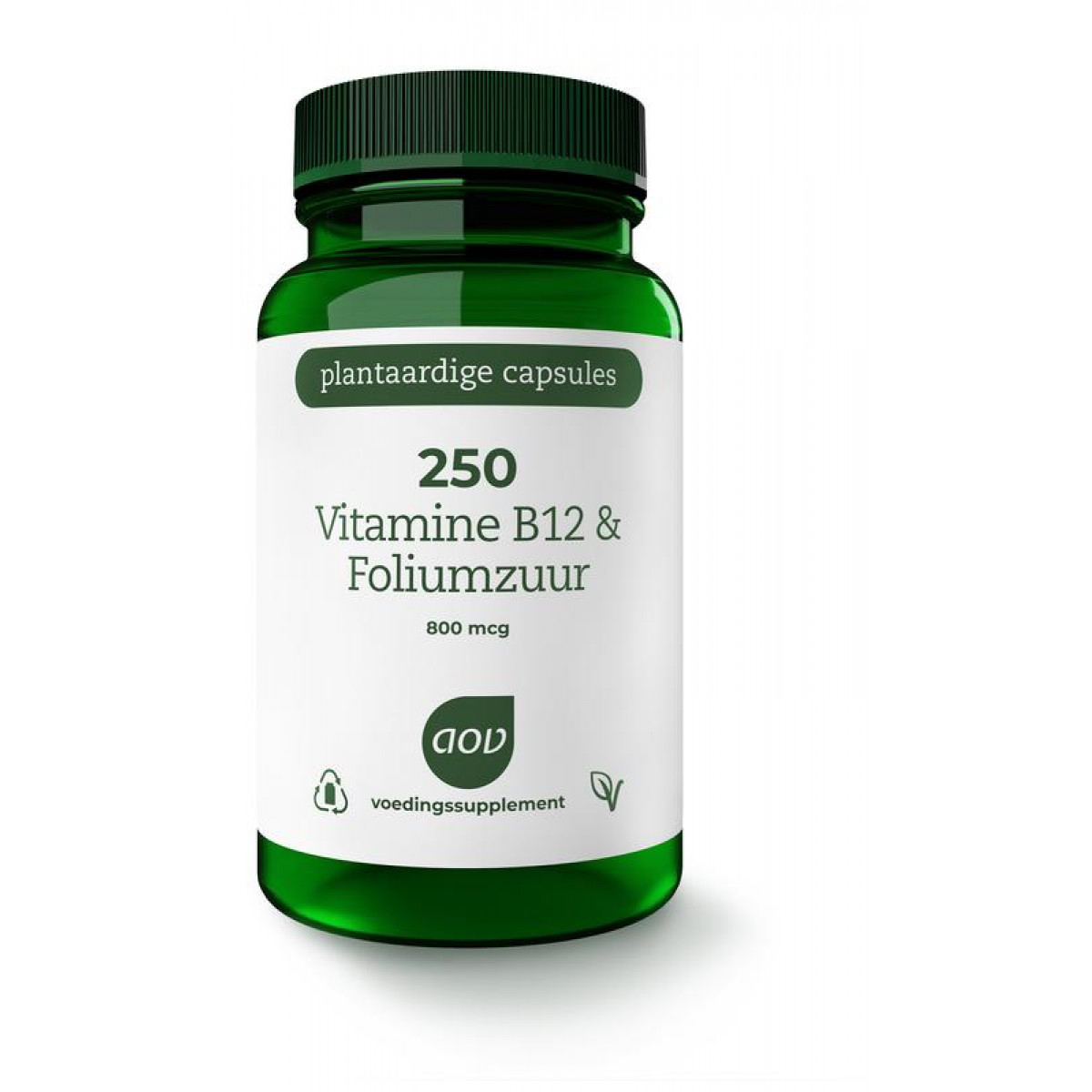 Brengen vlam speelplaats AOV 250 Vitamine B12 & Foliumzuur | Bestel glutenvrije producten van AOV  online bij Glutenvrije Webshop