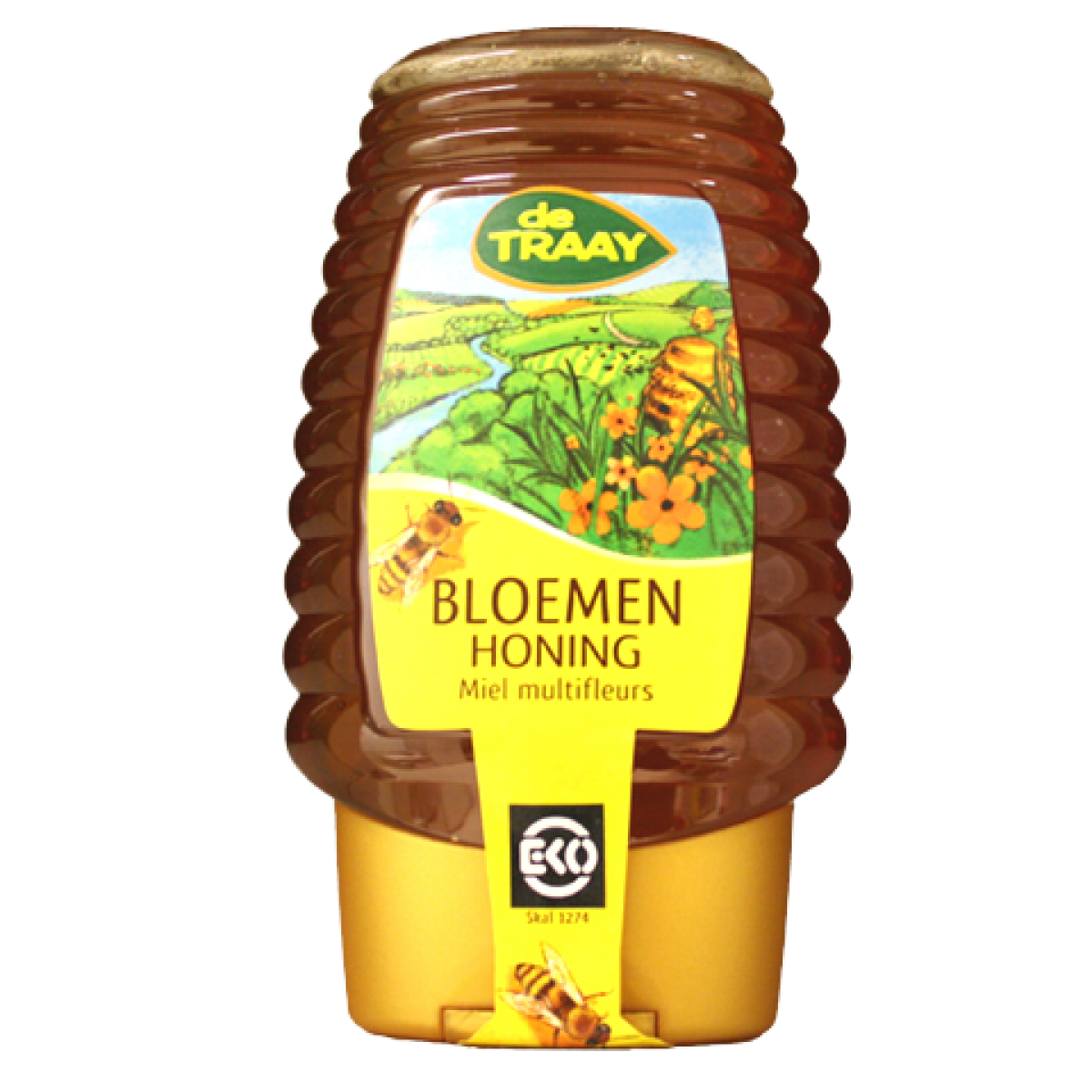 Bloemen Honing Biologisch (knijpfles)