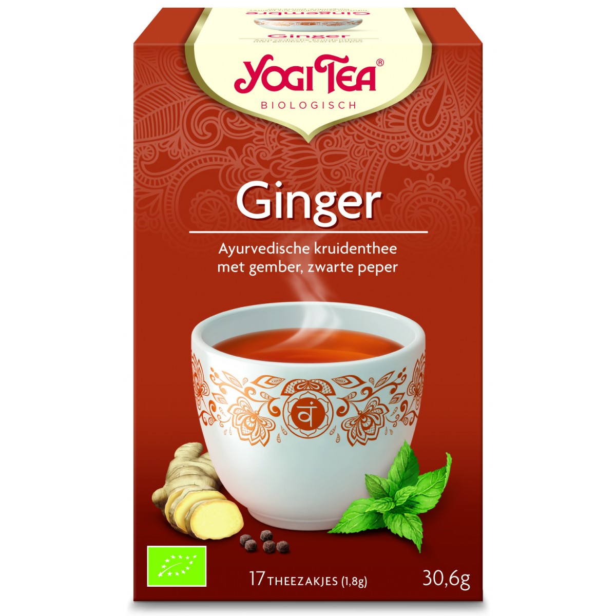 Ik heb een Engelse les impliciet waarom niet Yogi Tea Ginger | Bestel glutenvrije producten van Yogi Tea online bij  Glutenvrije Webshop