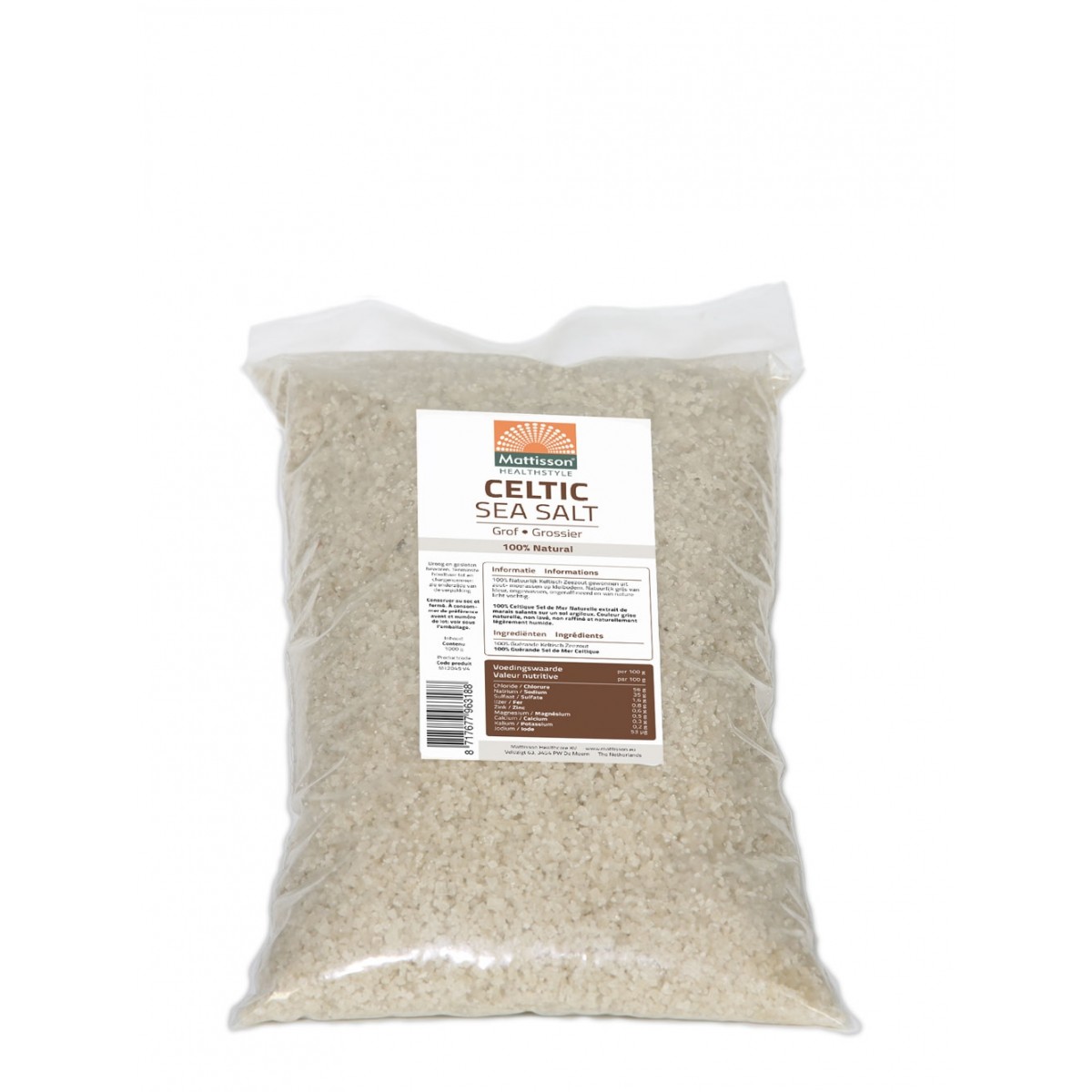 Keltisch Zeezout Zak 1 Kilo