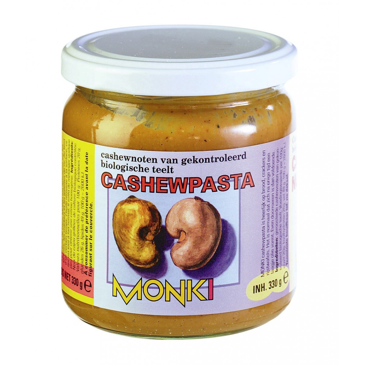 Contract Zus Algemeen Monki Cashewpasta | Bestel glutenvrije producten van Monki online bij  Glutenvrije Webshop