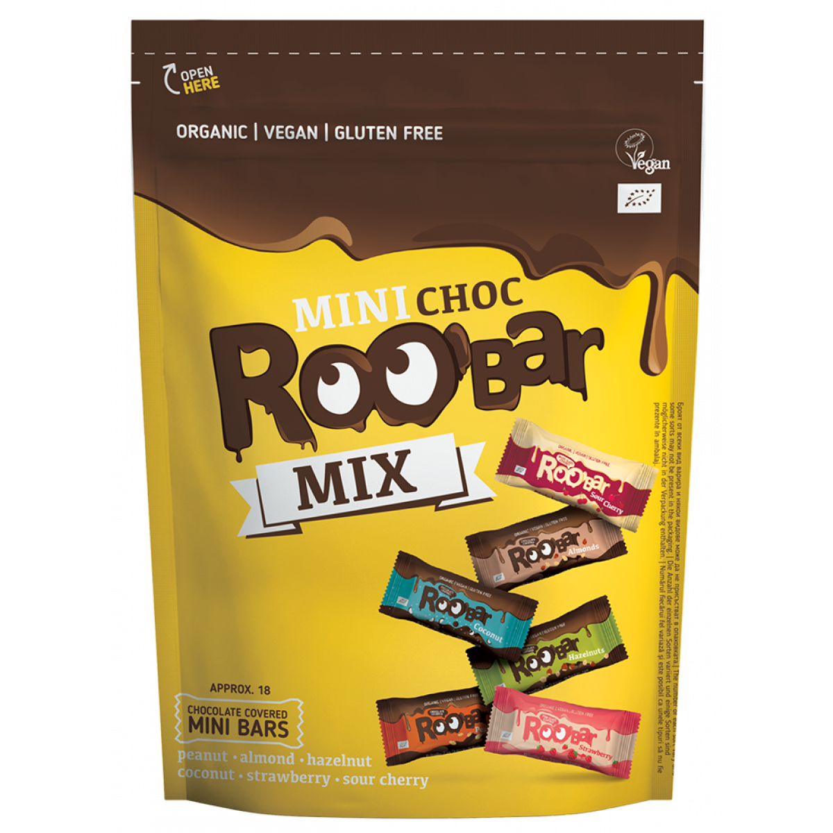 Mini Choco Bars Mix (18 Bars)