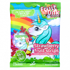 Unicorn Fruit Strips Strawberry Multipack