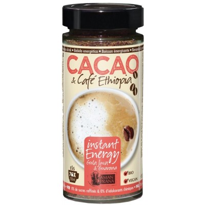 Aman Prana Instant Energy Cacao & Cafe Ethiopia