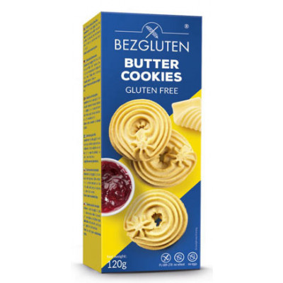 Bezgluten Butter Cookies