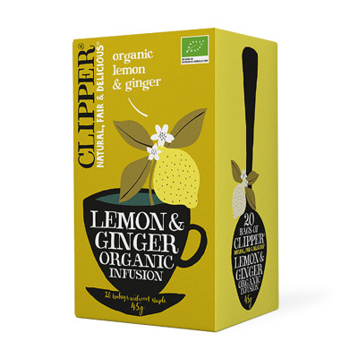 Clipper Lemon & Ginger 