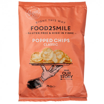 Food2Smile Popped Chips Classic 75 gram