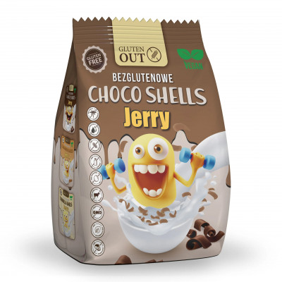 Gluten Out Jerry Choco Shells