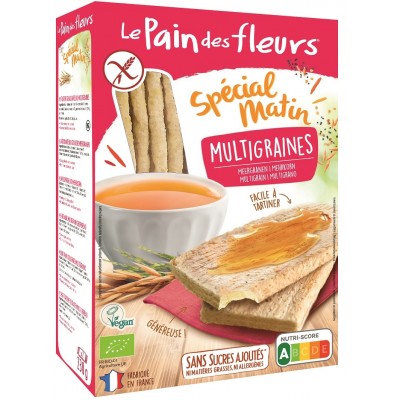 Le Pain des Fleurs Special Matin Meergranen Crackers