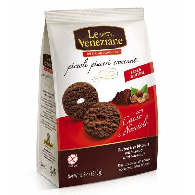 Le Veneziane Koekjes Cacao & Hazelnoot