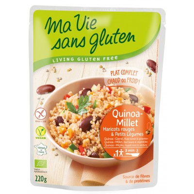 Ma Vie Sans Gluten Quinoa, Gierst Met Rode Bonen & Groenten