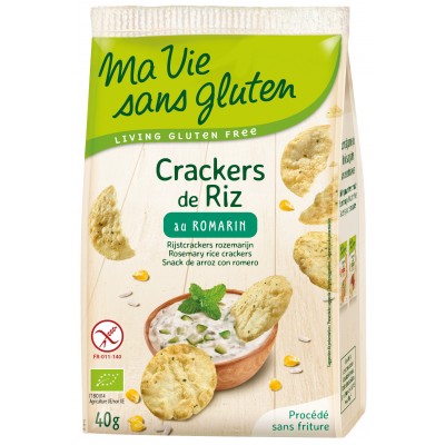 Ma Vie Sans Gluten Rijstcrackers Rozemarijn