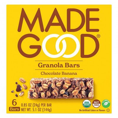 Made Good Granola Bars Chocolate Banana