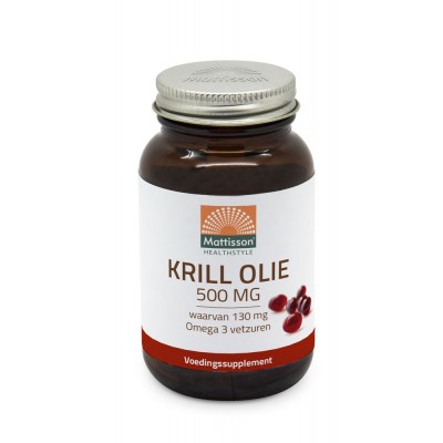 Mattisson Krill Olie 500 mg