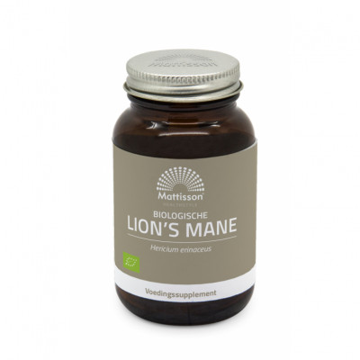 Mattisson Biologische Lion's Mane 400 mg - 60 capsules