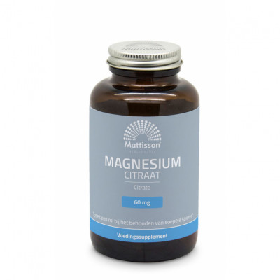 Mattisson Magnesium Citraat 400 mg