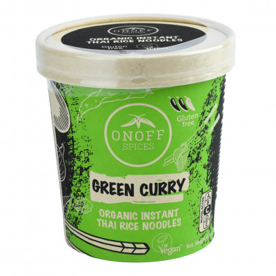 Onoff Spices Instant Thaise Rijst Noodles Green Curry