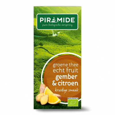 Piramide Groene Thee Gember & Citroen