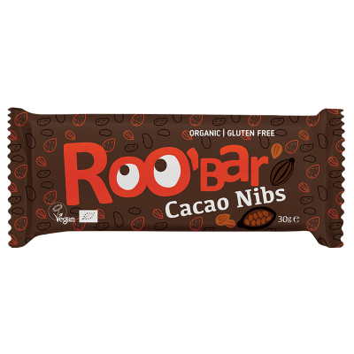 Roobar Cacao Nibs Bar