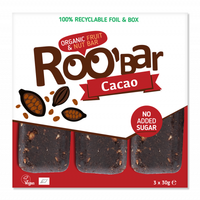 Roobar 3-Pack Cacao Bar