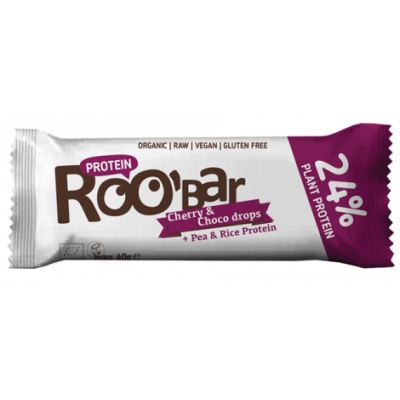 Roobar Protein Cherry & Choco Drops Bar