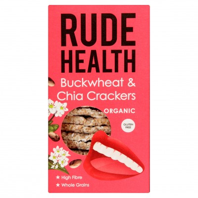 Rude Health Buckwheat & Chia Crackers