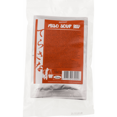 Terrasana Instant Miso Soep Rood 70 gram