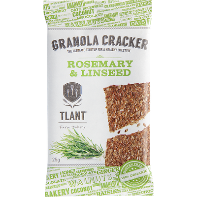TLANT Granola Cracker Rosemary & Linseed