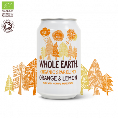 Whole Earth Frisdrank Sinaasappel & Citroen