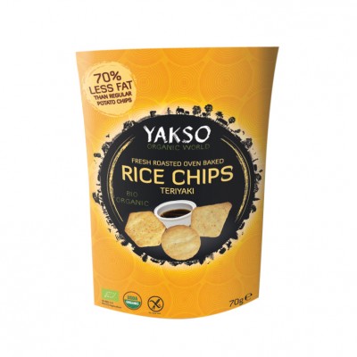 Yakso Rijst Chips Teriyaki