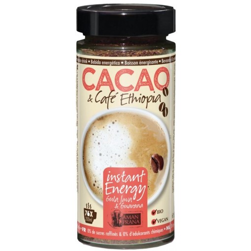 Instant Energy Cacao & Cafe Ethiopia van Aman Prana