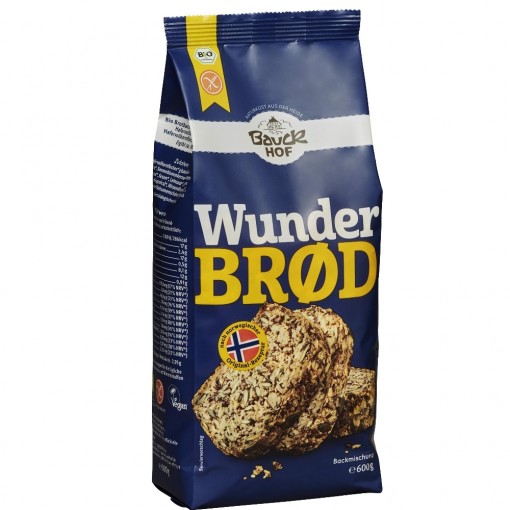 Broodmix Havervolkoren (Wunderbrood) van Bauckhof
