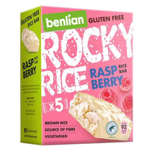 Rocky Rice Raspberry Bar van Benlian