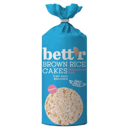 Brown Rice Cakes Himalayan Salt van Bettr