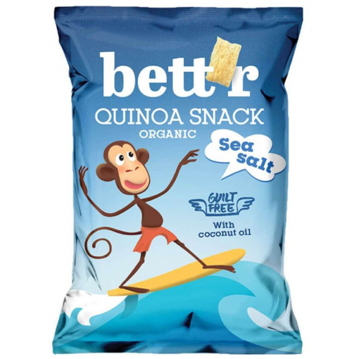 Quinoa Snack Sea Salt van Bettr