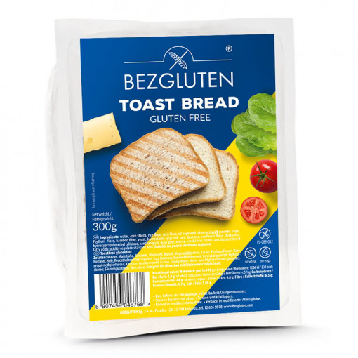 Toast Brood van Bezgluten