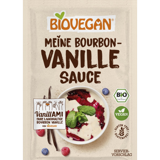 Bourbon-Vanille Saus van Bio Vegan