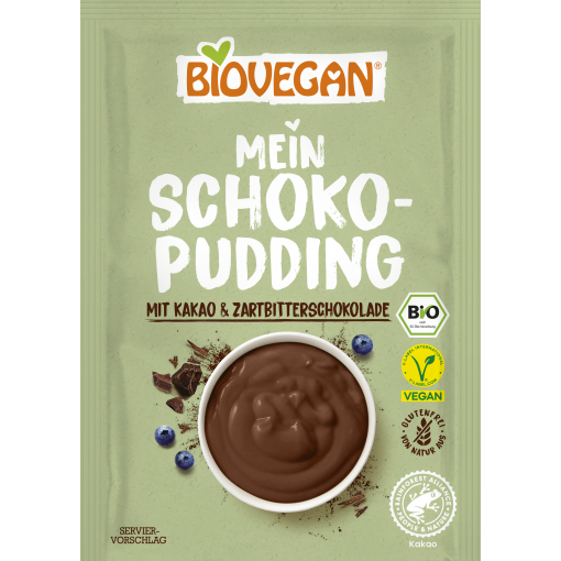 Chocolade Pudding  van Bio Vegan