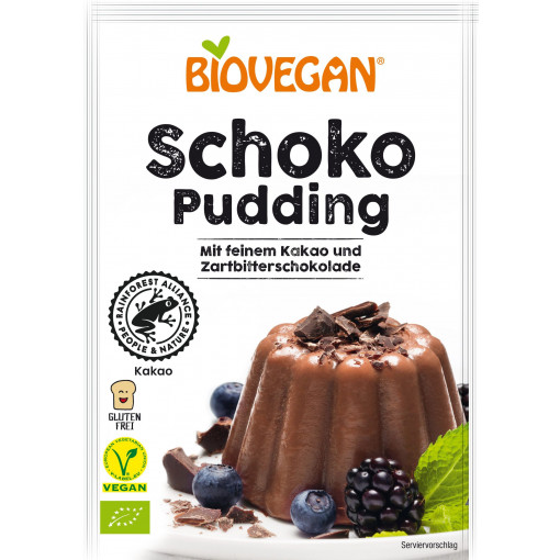 Chocolade Pudding  van Bio Vegan
