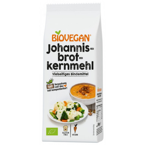 Johannesbroodpitmeel 100 g van Bio Vegan