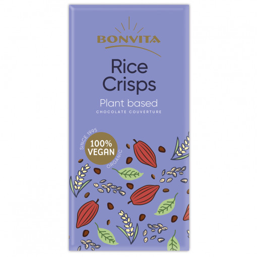 Rijstmelk Chocoladetablet Rice Crisps van Bonvita