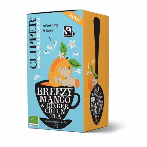 Breezy Mango & Ginger Green Tea van Clipper