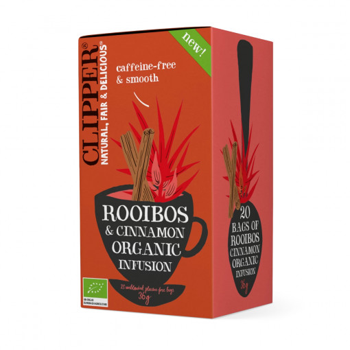 Rooibos & Cinnamon Tea van Clipper