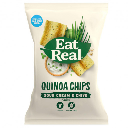 Quinoa Chips Sour Cream & Chives van Eat Real