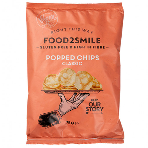 Popped Chips Classic 75 gram van Food2Smile