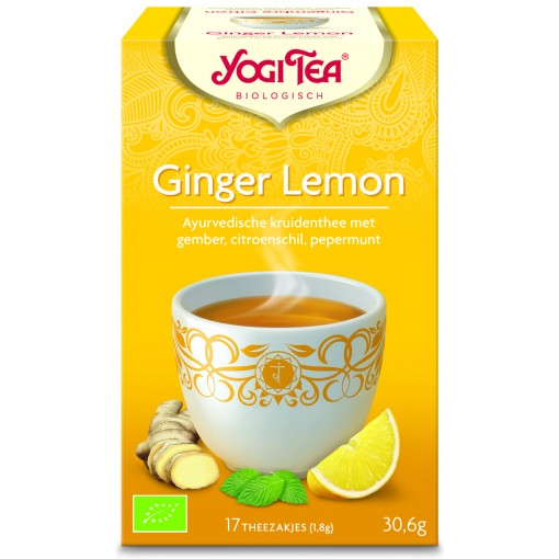 Ginger Lemon van Yogi Tea