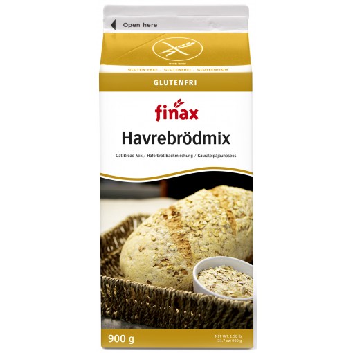 Haverbroodmix van Finax