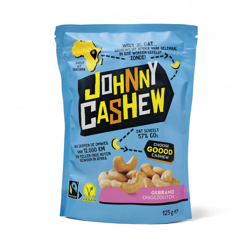Cashewnoten Gebrand Ongezouten  van Johnny Cashew