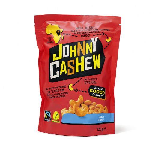 Cashewnoten Hot Chili van Johnny Cashew