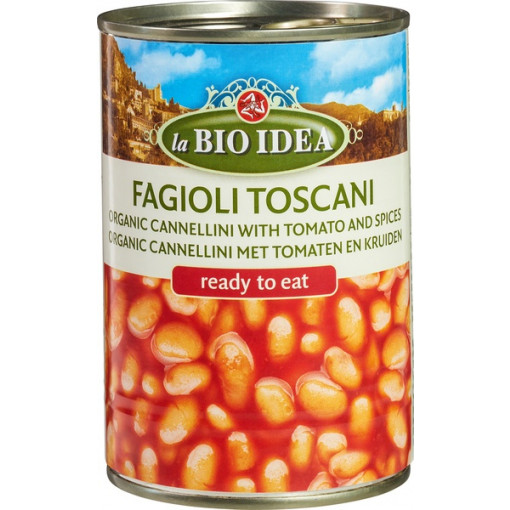 Cannellini In Tomatensaus  van La Bio Idea